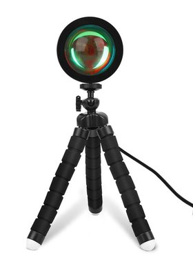 Sunset Projection Lamp Full Rotation Color Changing Rainbow
