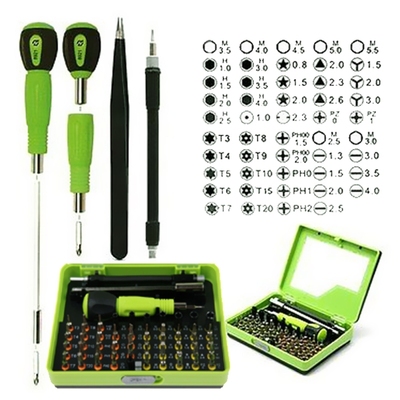 53 in 1 Torx Set Tweezer Shaft Disassembly RepOpen Tool Kit