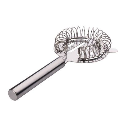 Cocktail Shaker Bar Ice Strainer Wire Mixed Drink Stainless