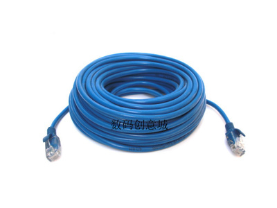 25M CAT5 CAT5E RJ-45 ETHERNET LAN PATCH CABLE BLUE MALE CONN