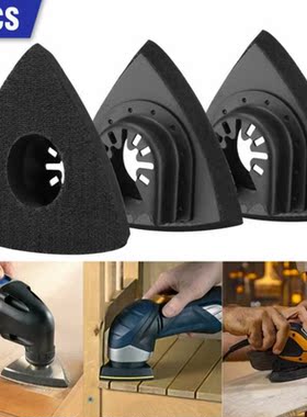 3pcssssssssss Triangulars Sanding Pad Oscillating Multitool
