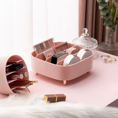 Home Compartment Storage Box Eye Shadow Storage Box Air
