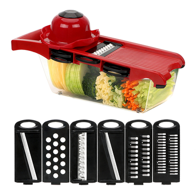 HILIFE 6 Blades Slicer Fruit Cutter Grater Multi-function