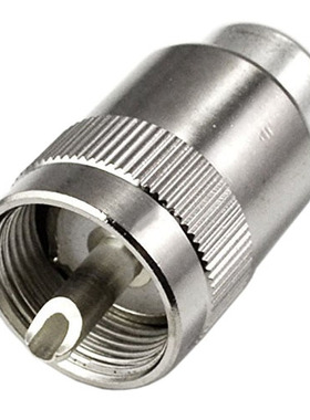 UHF PL259 SO239 male twist-on connector RFC400 RG8 RF Coaxia