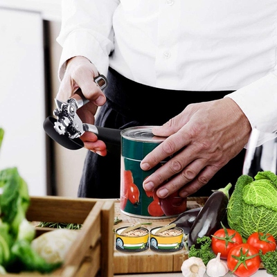 Hot Manual Can Opener Opener Smooth Edge Tin Openers Heavy