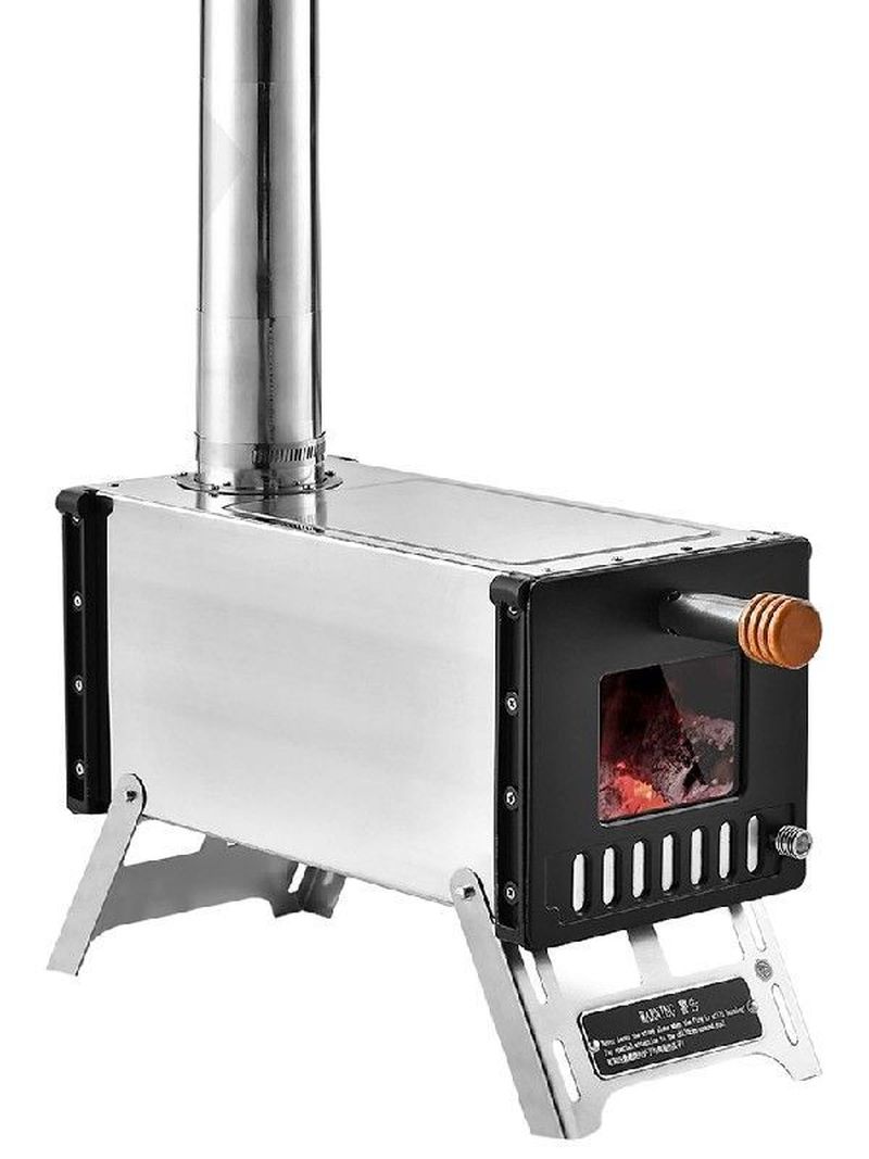 Camp Stove Wood Charcoal Camping Stove Cooking Burner Stove