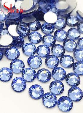 TopStone 2028# Crystal Non Hotfix Rhinestones ss3-ss34 Lt Si