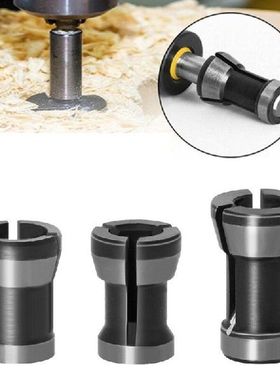 3PCS High Precision Adapter Collet 8mm 6.35mm 6mm Collets