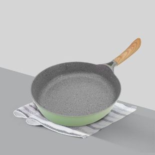 2022 Pressed White Ceramic Coating Aluminum Wok Pan