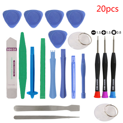 Kit 20 in 1 Pry Spudger Screen Tool Tweezers Set for iPad /i
