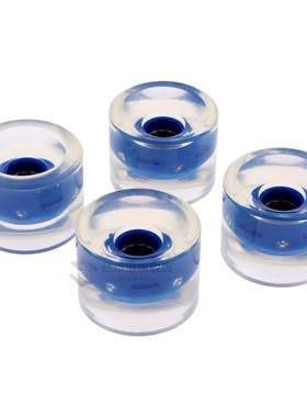 4Pcs 60mm Light p Flash Skateboard Longboard Wheels 78A with