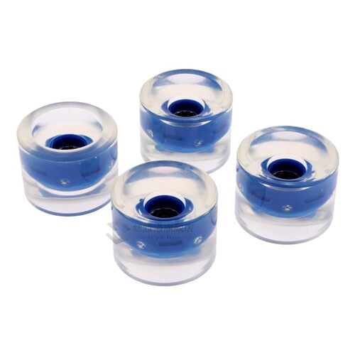 4Pcs 60mm Light p Flash Skateboard Longboard Wheels 78A with