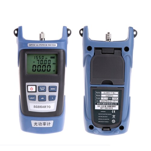 Optical Power Meter Fiber Testing Tools Wiring Light Decay T