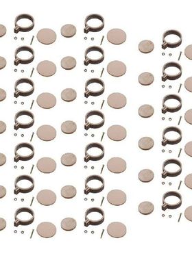 20PCS Mini Round Wooden Embroidery Frame Hoop for Adults,