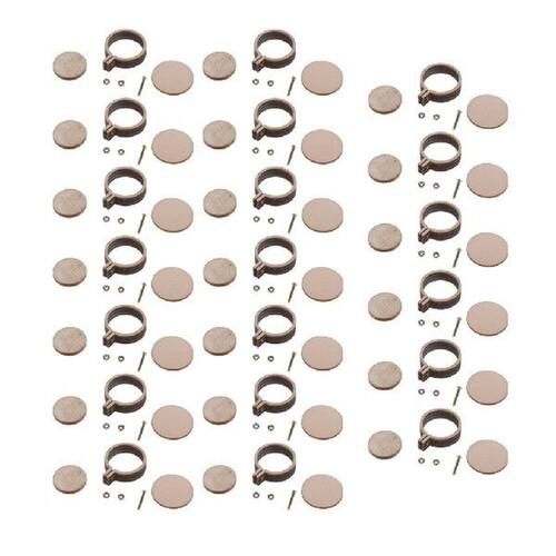 20PCS Mini Round Wooden Embroidery Frame Hoop for Adults,