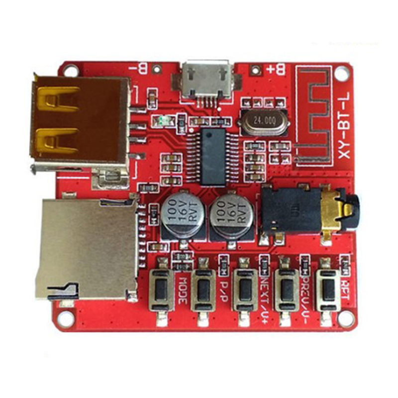 Bluetooth decoder board MP3 lossless car speaker amplifier m