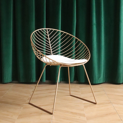 Nordic Dining Chairs Kitchen Furniture Customized Leaf