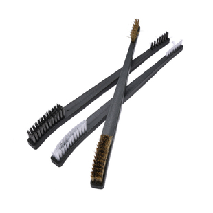 Brushes Polishing Remove 3pcs Rust Cleaning Mini Brass