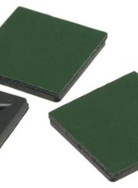 100Pcs 20mm x 20mm x 4mm Self Adhesive Cable Tie Mount Base