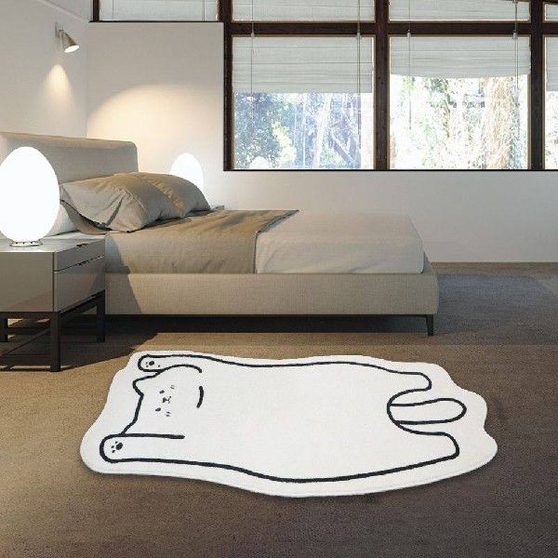for bedroom living room bedside area cartoon rug soft floor