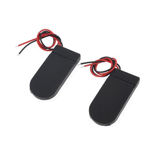 5pcs*2Pcs 2 x 2032 Coin Cell Battery Holder 6V Output w On/O