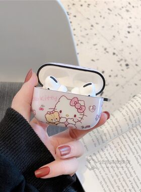 Hello Kitty Minna No Tabo Carabiner IMD Case  Airpods pro Ac