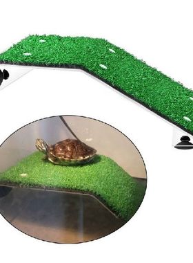 K5DC Turtle Basking Floating Platform with Turf Climbing