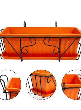Flower Planter Railing Balcony Hanging Pot Planters Plant