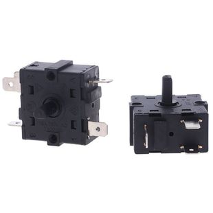 1Pcs AC 250V 16A 3Pin 5Pin Electric Room Heater Rotary