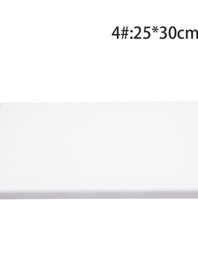 White Blank Square Artist Canvas Wooden Board Frame For Prim