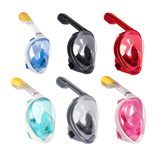 Full Face Scuba Snorkeling Face Mask Safe Waterproof