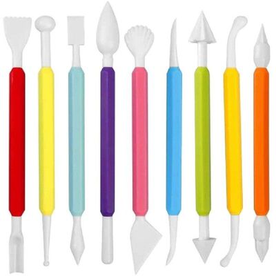 Dual Head Fondant Modeling Tools Cake Cheesecake Icing