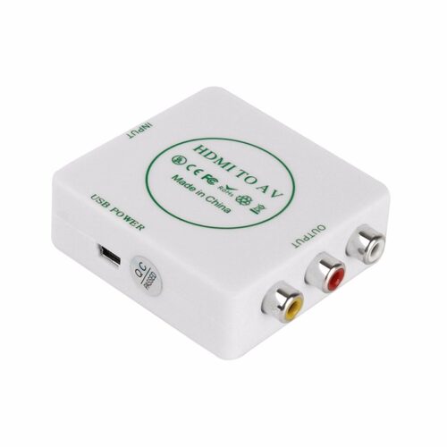 HDMI to AV CVBS Video Audio Signal Converter Adapter For TV