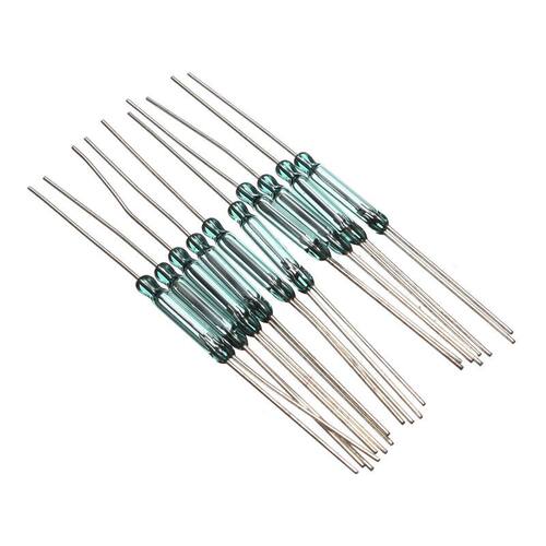 10pcs N/O N/C SPDT Reed Magnetic Switch Switches 2.5X14MM RI