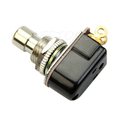SPST 1P1T Momentary soft stomp foot pedal bypass switch guit