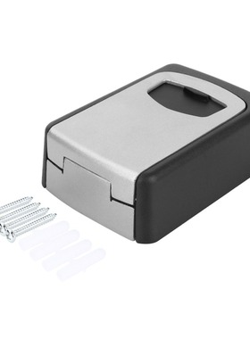 Outdoor Safe Key Box Key Storage Organizer with 4 Digit Wall