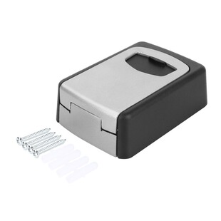 Outdoor Safe Key Box Key Storage Organizer with 4 Digit Wall
