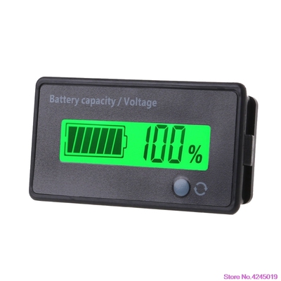12V-84V Lead-acid Battery Capacity Indicator Voltage Meter V