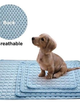 6 Sizes Washable Summer Cooling Mat for Dogs Cats Kennel