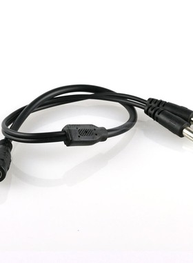 5.5 x 2.1mm 1 Female To 2 Male AC DC Power Supply Cable Spli