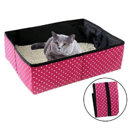Cat Litter Box Practical Collapsible Cat Litter Box