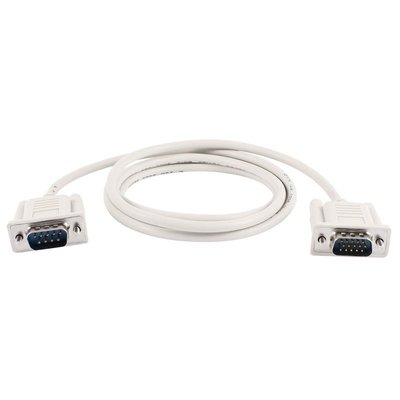 1.4M RS232 DB9 9 Pin Male to VGA Video 15 Pin Male Adapter C