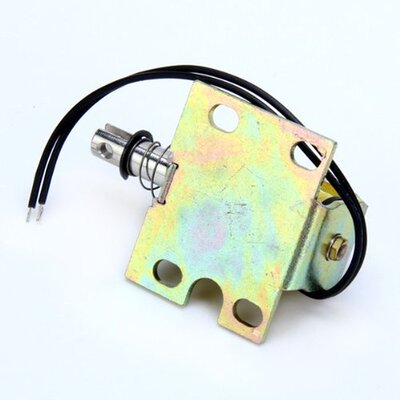 DC 12V Push Type Open Frame Solenoid Electromagnet (ZYE1-08