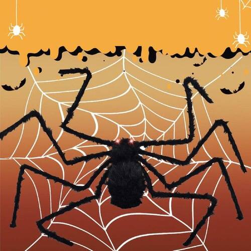 Funny Realistic Plush Spider Toys Practical Surprise Joke