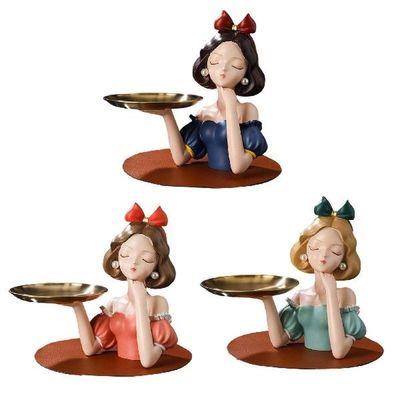 Serving Tray Figurine Sculptures Jewelry Storage Cookie