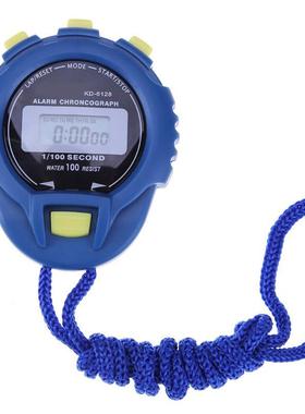 LCD Chronograph Timer Stopwatch Sport Counter Odometer Watch