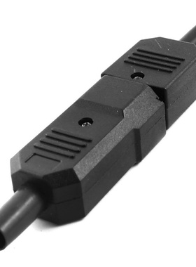 Jack connector IEC C14 C13 male + female pluggable cable AC