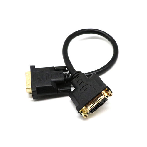 1Ft. DVI-D Link (24+1) Video Male to Female Extension Cable