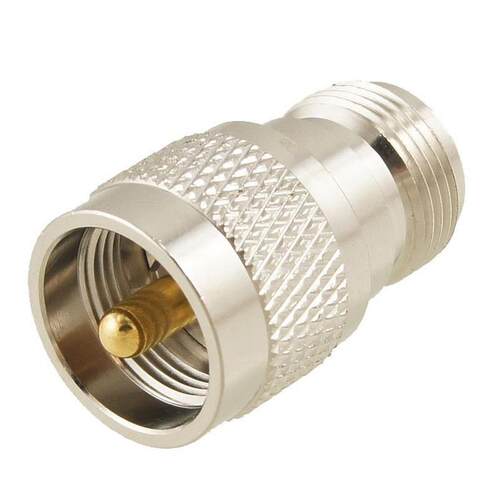 UHF Male PL259 to N Female M/F Coax RF Adapter