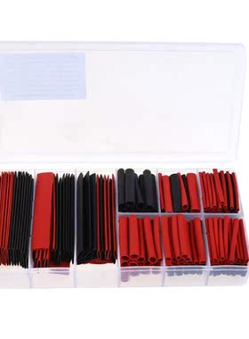 280pcs 2 8 Sizes Assorted Shrink Shrinking Tubing Tube Wire